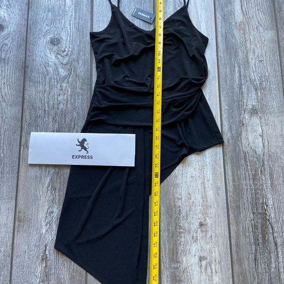 NWT! Express Asymmetrical Black Top - XS - Picture 3 of 7